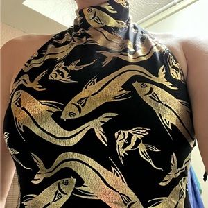 Vintage Carlos Falchi Swimsuit One Piece